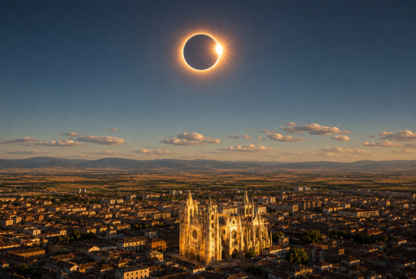 Eclipse en León